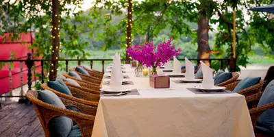 Outdoor brunch for Mothers Day
